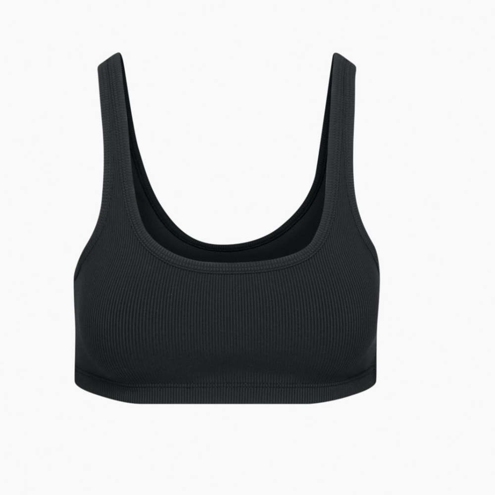 TnaLIFE™ Rib Mini Bra Top - Picture 3 of 5